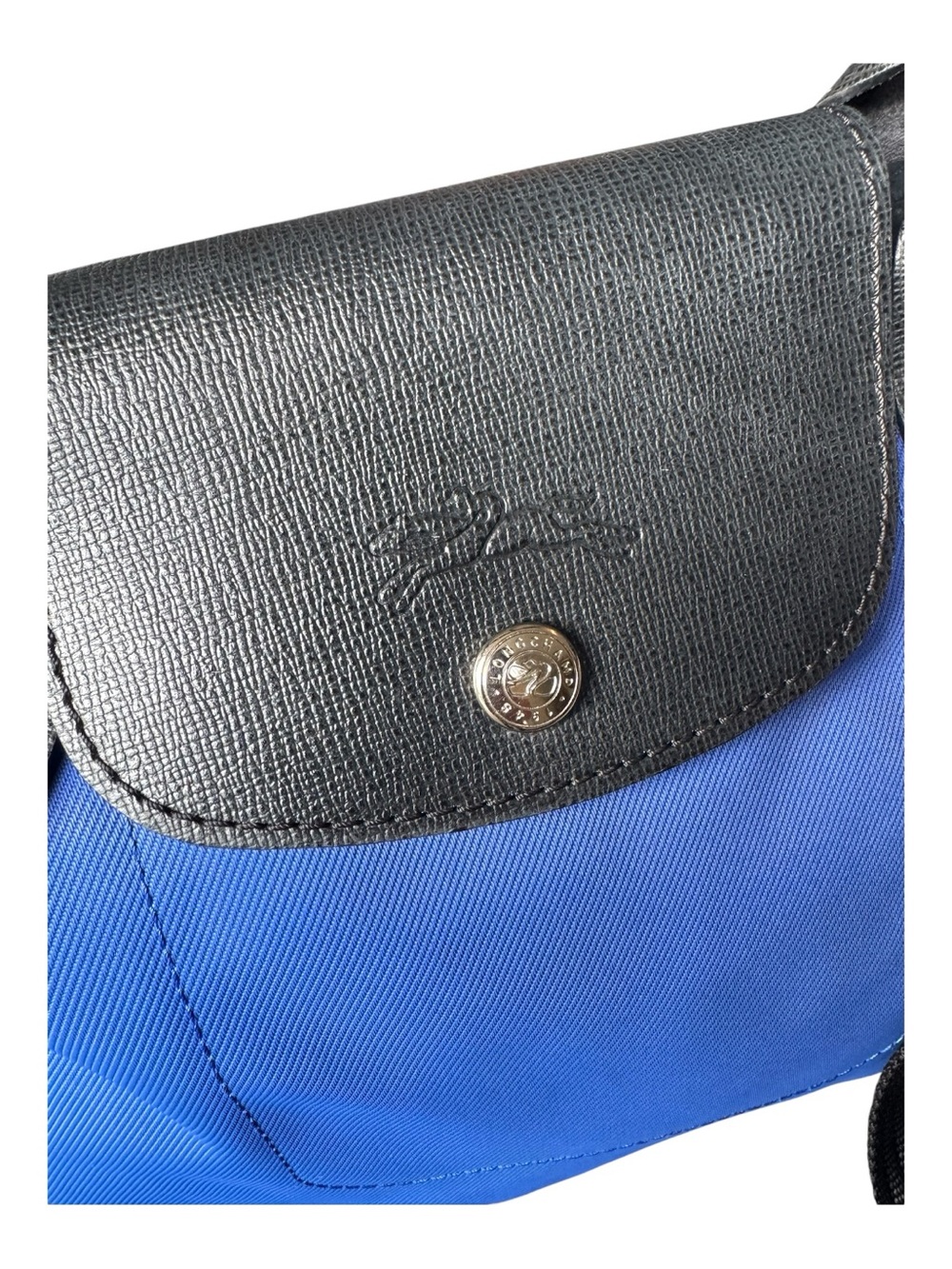 Longchamp Le Pliage energy Small Blue Nylon Crossbody Tote - Picture 4 of 4